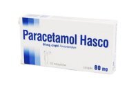 PARACETAMOL Hasco 80 mg 10 czopków