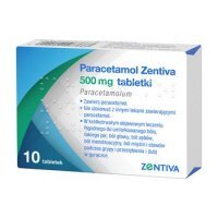 PARACETAMOL Zentiva 500 mg x 10 tabl.
