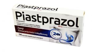 PIASTPRAZOL 20 mg 14 kapsułek