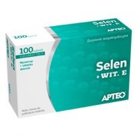 SELEN + witamina E 100 tabletek
