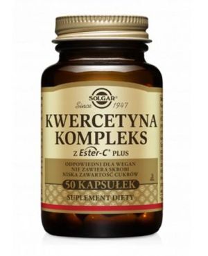 SOLGAR Kwercetyna z Ester-C Plus