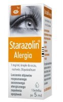 STARAZOLIN Alergia krop.dooczu,roztw. 1mg/