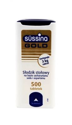 Sussina GOLD Słodzik 500 tabletek