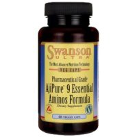 SWANSON AjiPure 9 aminokwasów 60 kapsułek