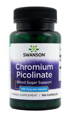 SWANSON Chrom pikolini 200 mg 100 tabl