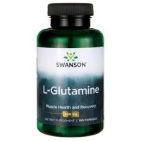 SWANSON L-GLUTAMINA 500 mg 100 kaps