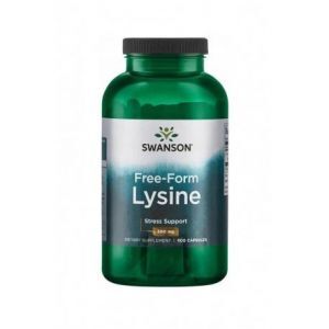 SWANSON L-LYSINE  500mg 100 tabletek