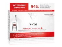 VICHY Dercos Aminexil Clinical 5 Kuracja przeciw wypadaniu włosów dla kobiet płyn 21 ampułek