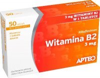 VITAMINA  B2 3 mg  APTEO x 50 tbl.
