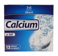 ZDROVIT CALCIUM W FOLII  x 12 tabletek