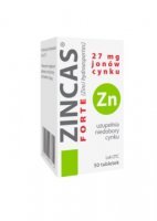 ZINCAS FORTE x 50 tabletek
