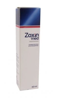 ZOXIN-MED 2% szampon leczniczy przeciwłupieżowy 60 ml